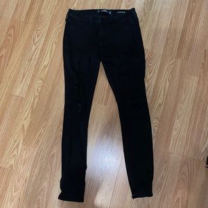 Low rise Hollister skinny jeans